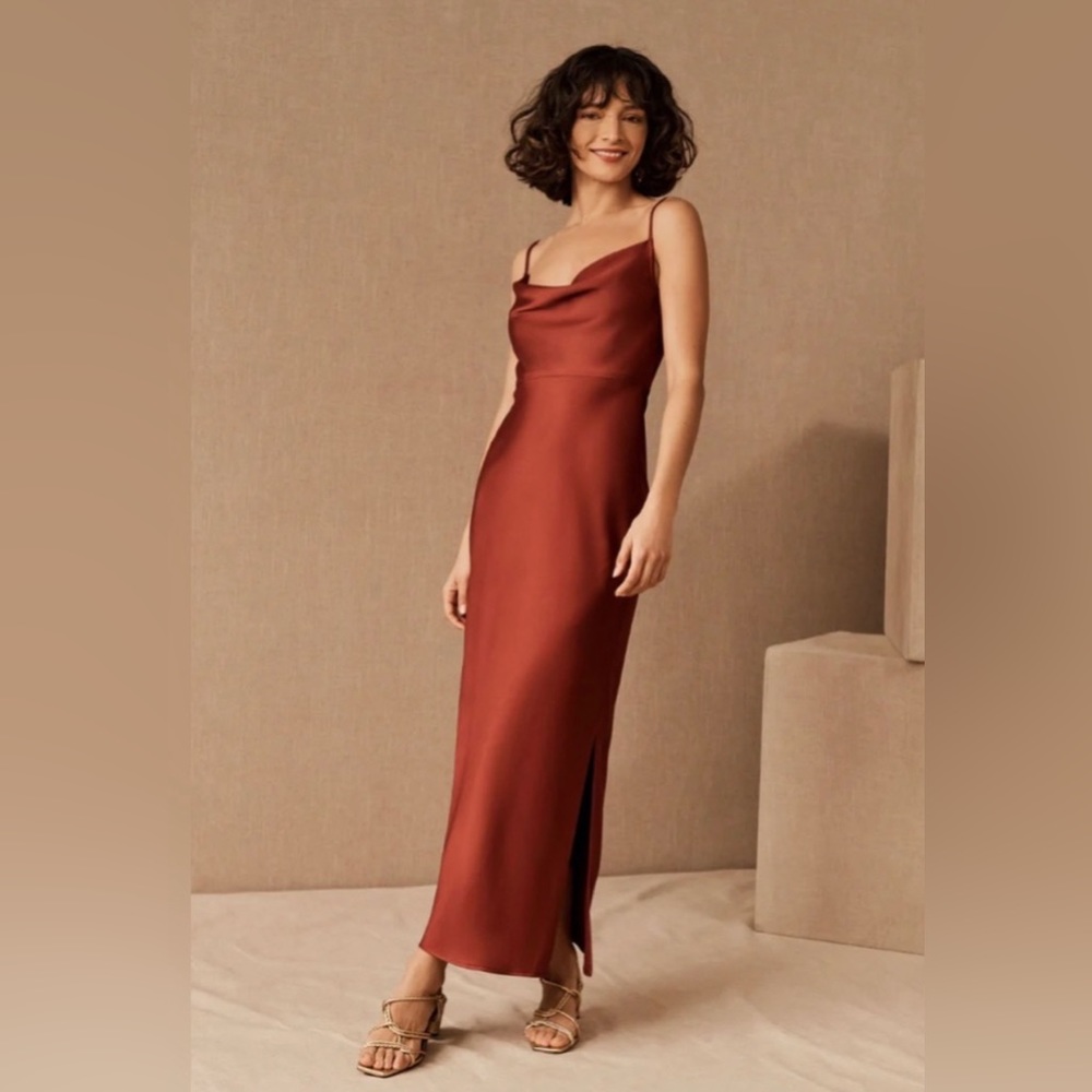 BHLDN Cinnamon Cali Slip Dress | Size 6